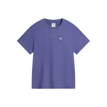 PUMA ESS ELEVATED T Shirt Unisex Blue