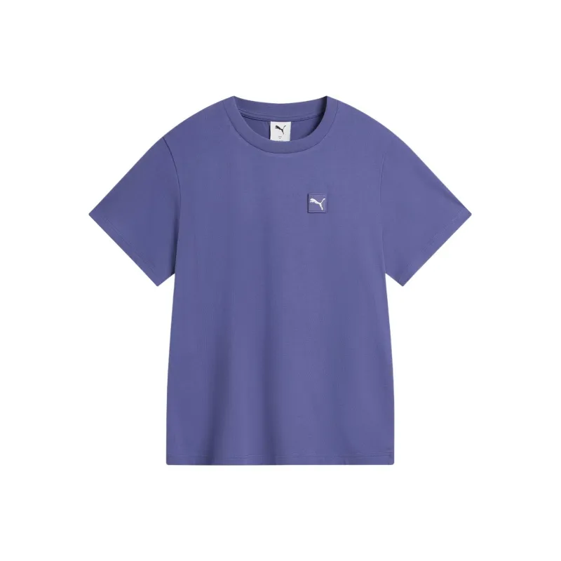 PUMA ESS ELEVATED T Shirt Unisex Blue-0