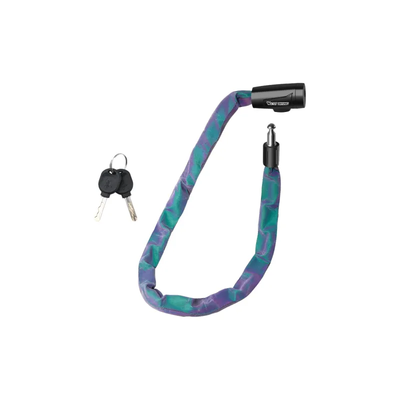 WEST BIKING Bicycle Locks Zinc Alloy, Steel Chain, Nylon Anti Pick, Waterproof, And Rust Proof Chain Lock-2