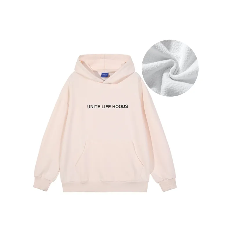 Unite Life HOODS Sweatshirt Unisex Black-28