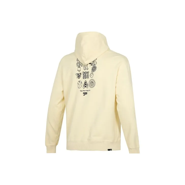 PUMA Downtown Sweatshirts Men Yellow-0