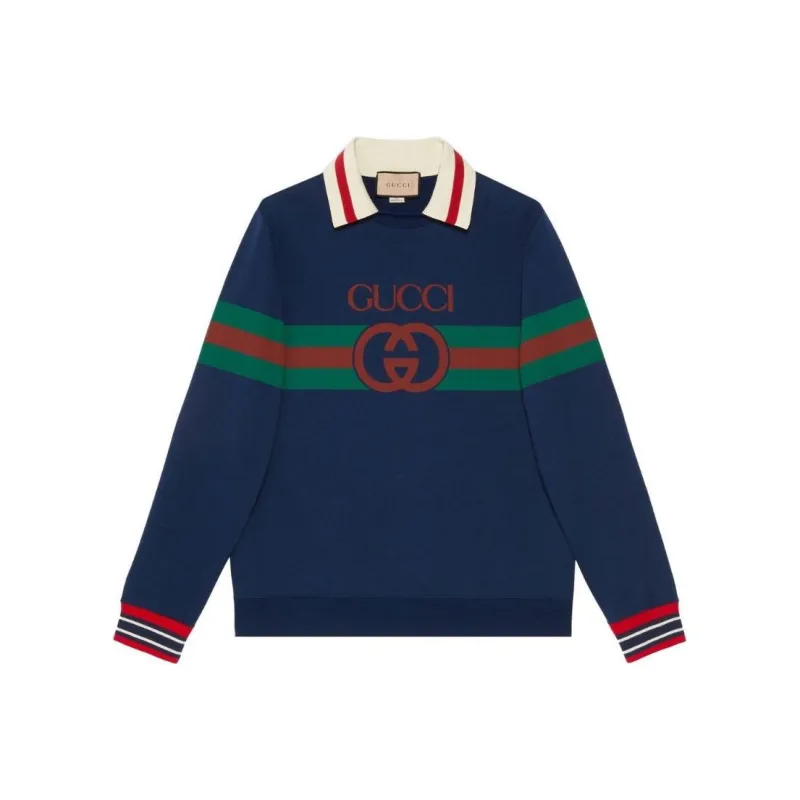 GUCCI SS23 Sweatshirt Men's Navy-0
