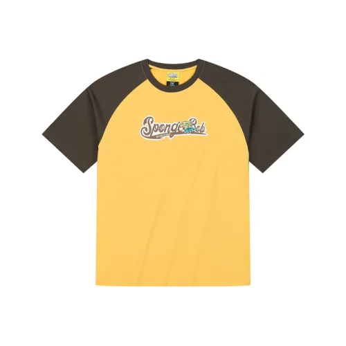 361° x SPONGEBOB SQUAREPANTS T-Shirt Unisex Cheese Yellow/Smoke Coffee