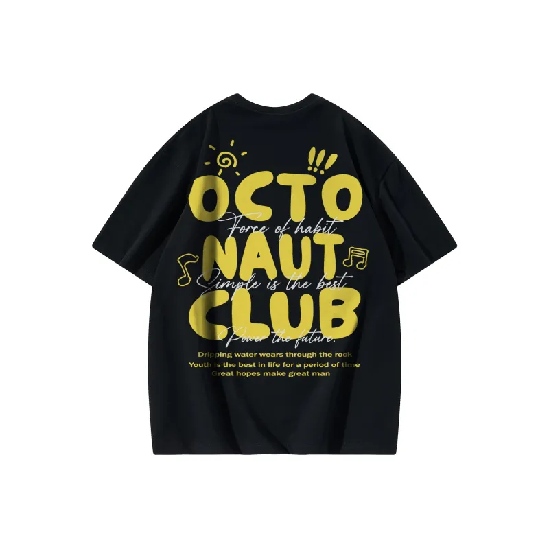Small Columns Under The Sea T-Shirt Unisex Black-4