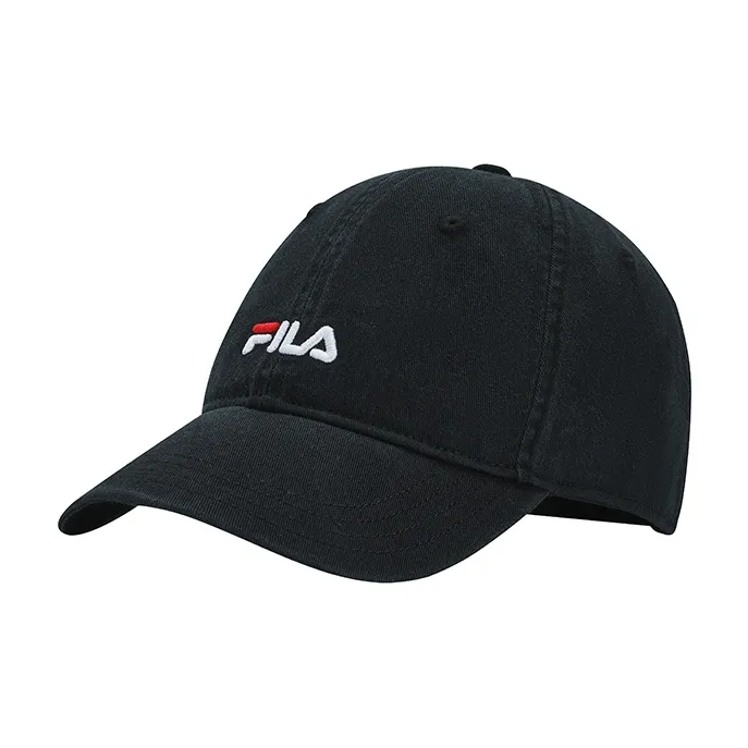 FILA ORIGINALE Cotton Baseball Caps Unisex Jet Black-1