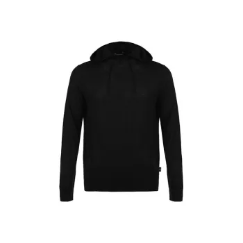 EMPORIO ARMANI Long Sleeved Drawstring Hoodie