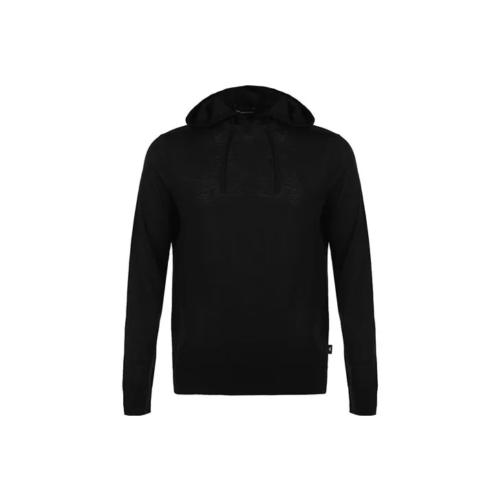 EMPORIO ARMANI Long Sleeved Drawstring Hoodie-0
