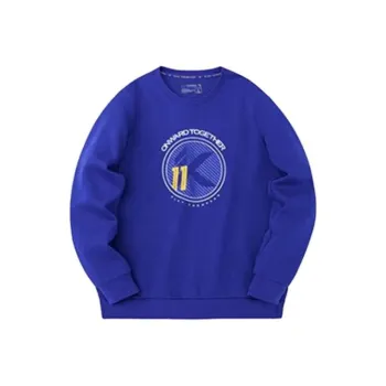 Anta Thompson KT Basketball Sweatshirt Men's Warrior Blue