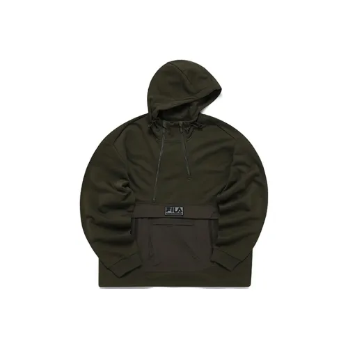 White Mountaineering X FILA FUSION Sweatshirts Men Intense Jasper