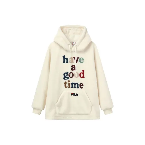 FILA Have A Good Time Collection Sweatshirts Unisex White