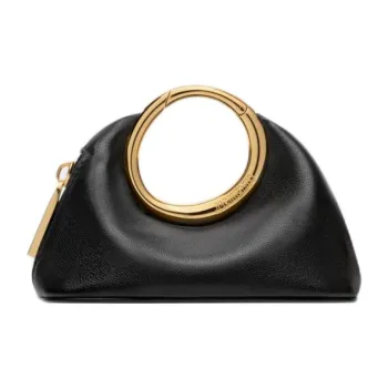Jacquemus Lambskin Handbag Mini Women's Black