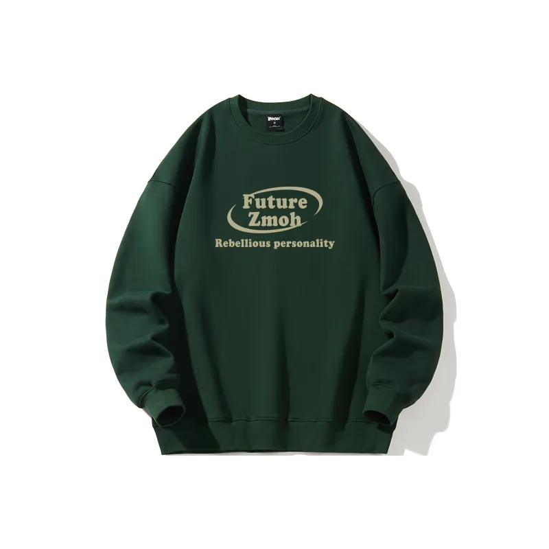 ZMOH Sweatshirt Unisex Turquoise-7