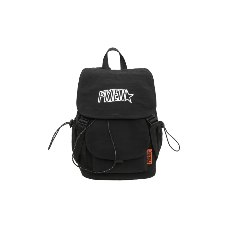Ceion Keust Water Resistant Oxford Backpack Regular Unisex Ecru/Black-0
