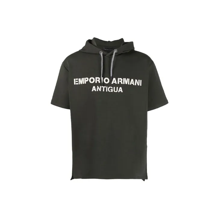 EMPORIO ARMANI Sweatshirts Men Green-0