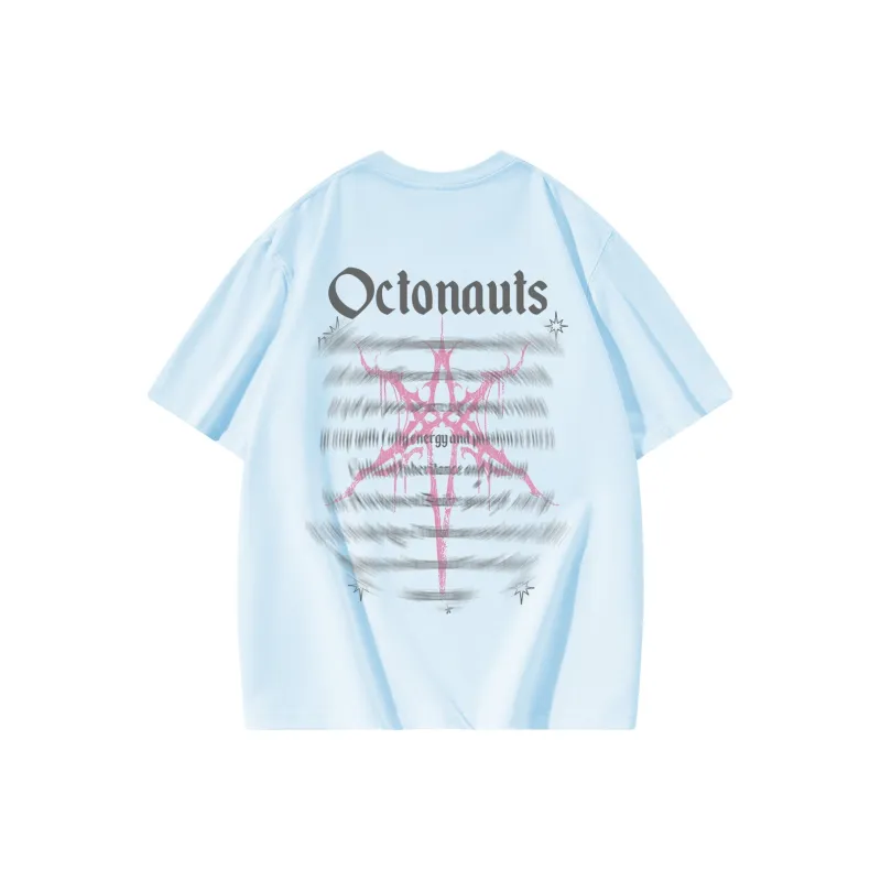Small Columns Under The Sea T-Shirt Unisex White-12
