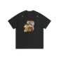 Black (Yellow) with Embroidery
