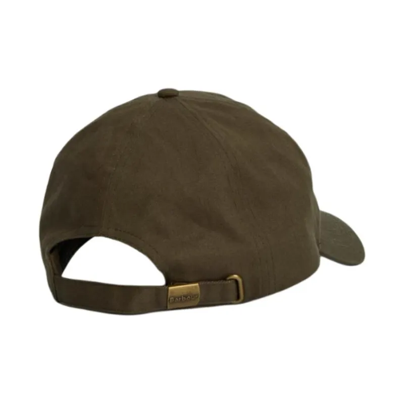 BARBOUR Cotton Baseball Caps Unisex Green-1