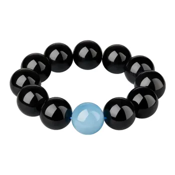 Yi Mingju Obsidian Bracelets Men's