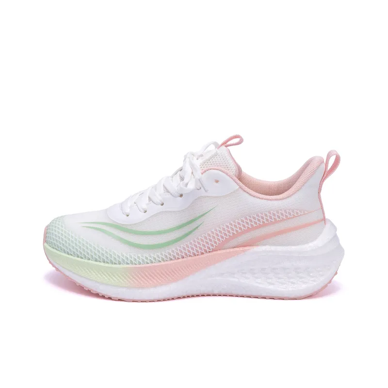 HUANQIU Cushioning Height Increasing Lightweight Breathable Slip Resistant Low Top Casual Running Shoes Women's-0