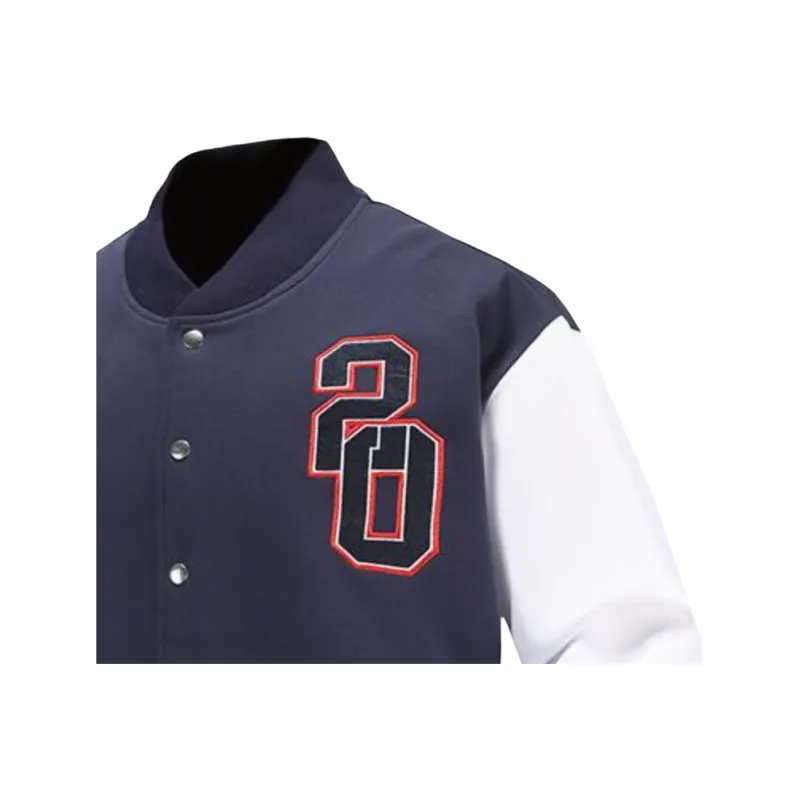 YONEX Lin Dan Series Baseball Jacket Men's Navy Blue-3