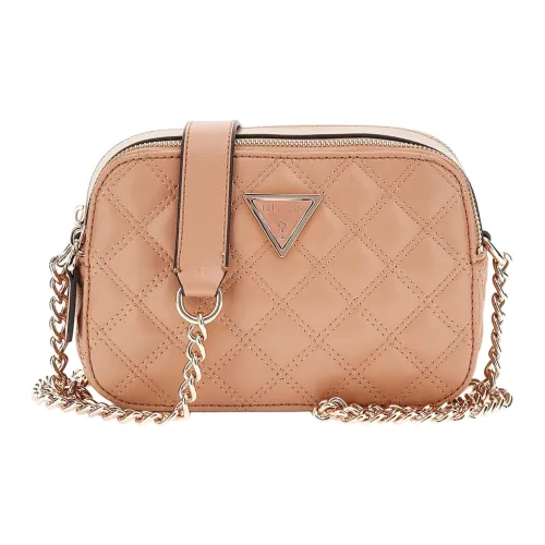 GUESS Synthetic Fiber With Polyurethane Shoulder Bag Women's Light Camel