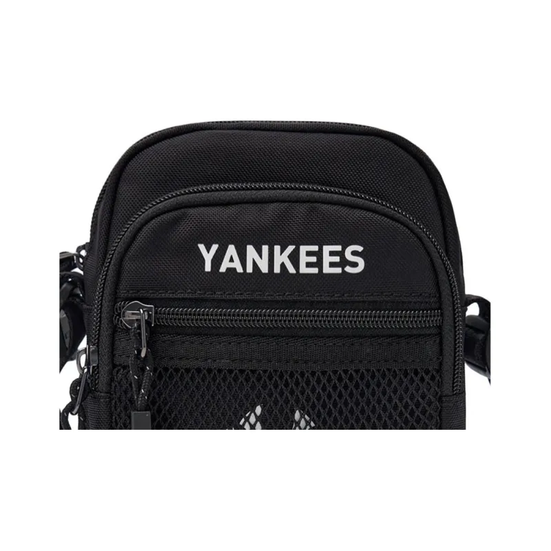 MLB Nylon Crossbody Bag, Shoulder Bag Mini Unisex Black-7