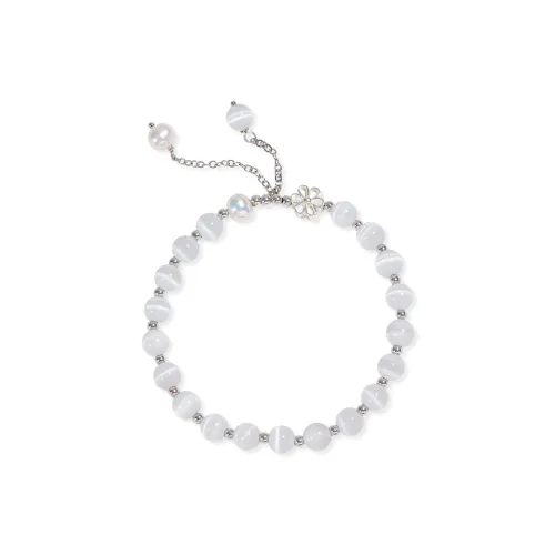 HELA DE HAI Natural Glass Cat Eye Bracelets Women's