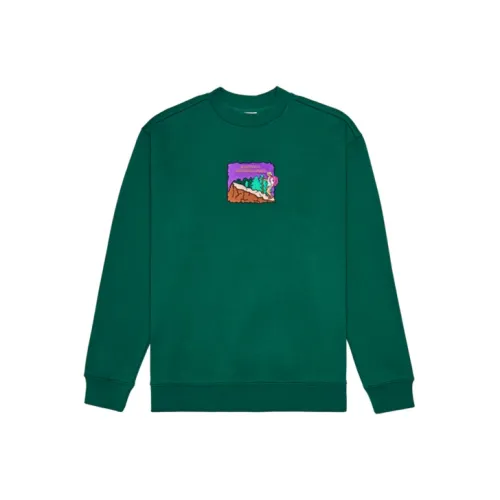 STAYCOOLNYC 그린 남녀공용 맨투맨