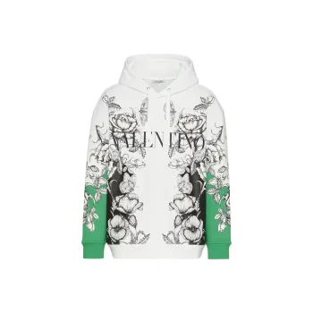 Valentino Sweatshirts Men White Green