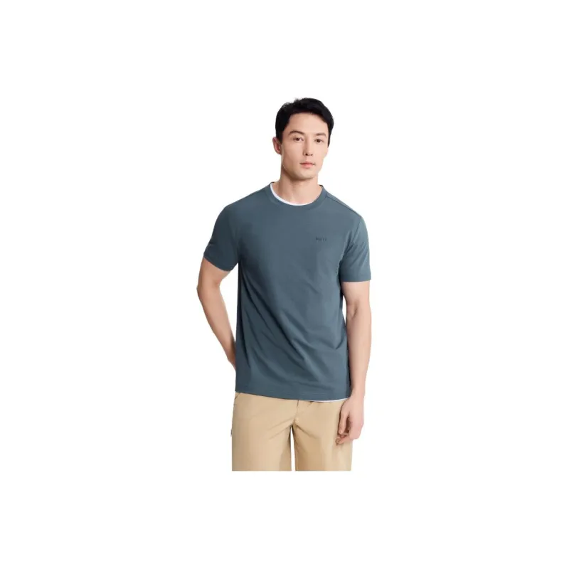 AIGLE T Shirt Men's Charcoal Gray-0
