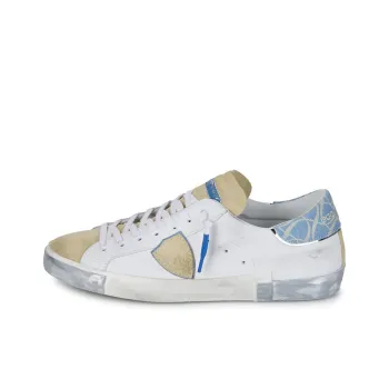 PHILIPPE MODEL Prsx Tennis Low Top Skateboard Shoes Men's White