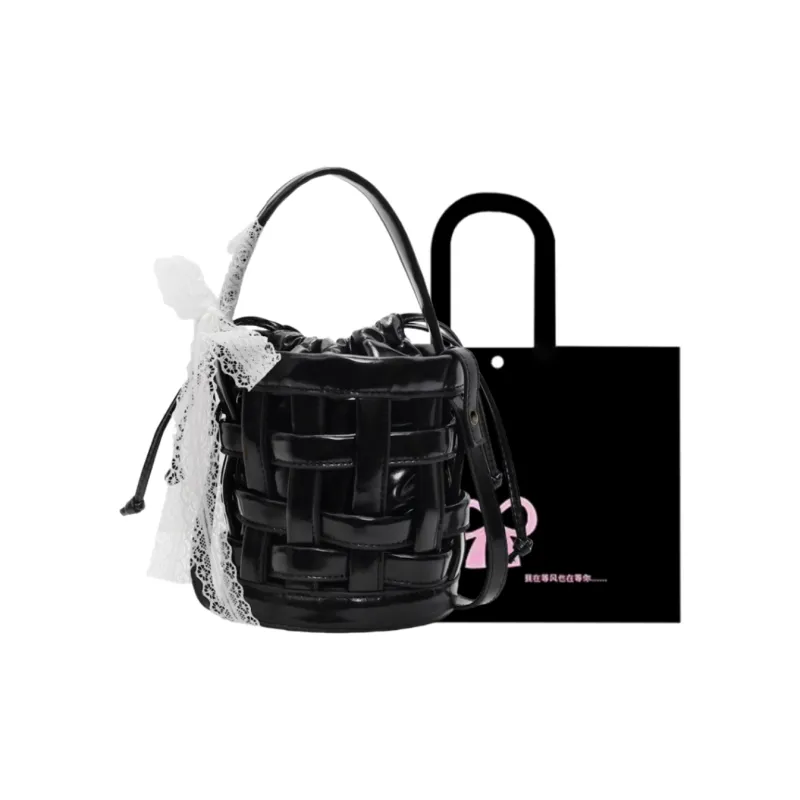 HACIN PU Bucket Bags Handbags Women's Multicolor-13
