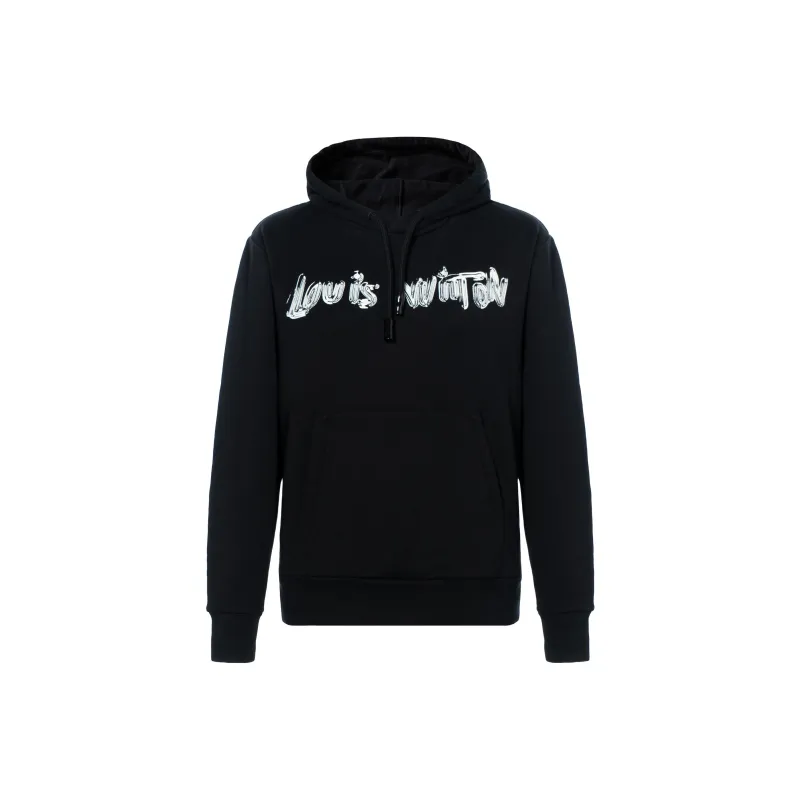 LOUIS VUITTON Sweatshirt Men's Black-0