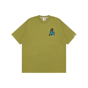 Aape T-Shirts Men Gray Green GR2
