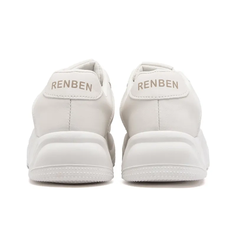 RENBEN Lightweight Support Height Increasing Low Top Skateboard Shoes Women's-3