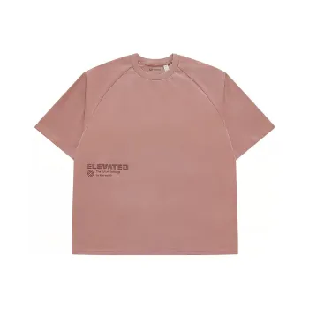 FILA FUSION T Shirt Unisex Sauce Plum Pink