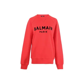 BALMAIN Sweatshirts Men Red