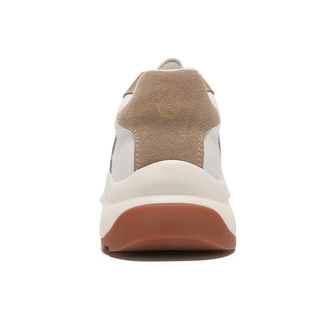 OSITA RED Cushioned Slip Resistant Breathable Height Increasing Low Top Casual Shoes Women's-10