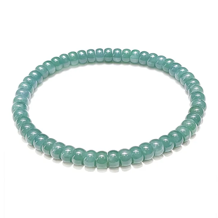 FR Bean Type Jadeite Bracelets Women's-0