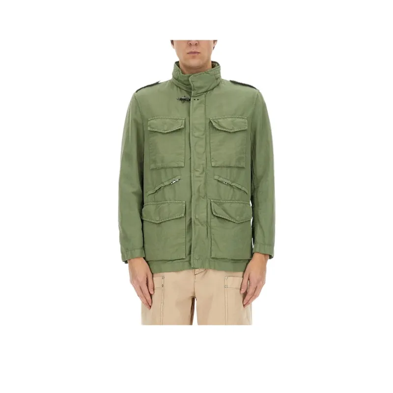 FAY SS25 Jackets & Coats Men's Green-0