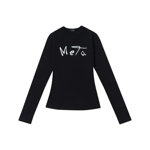 METARICOTTA T Shirt Unisex Black