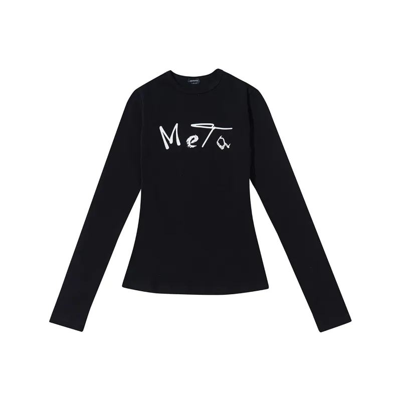 METARICOTTA T Shirt Unisex Black-0