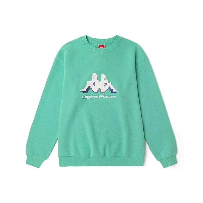 Kappa Crew Neck Loose Fit Sweatshirt Spring Autumn And Winter Unisex-4