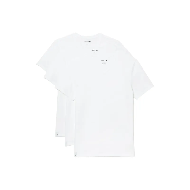 LACOSTE T Shirt Men's 3 Pack White-0