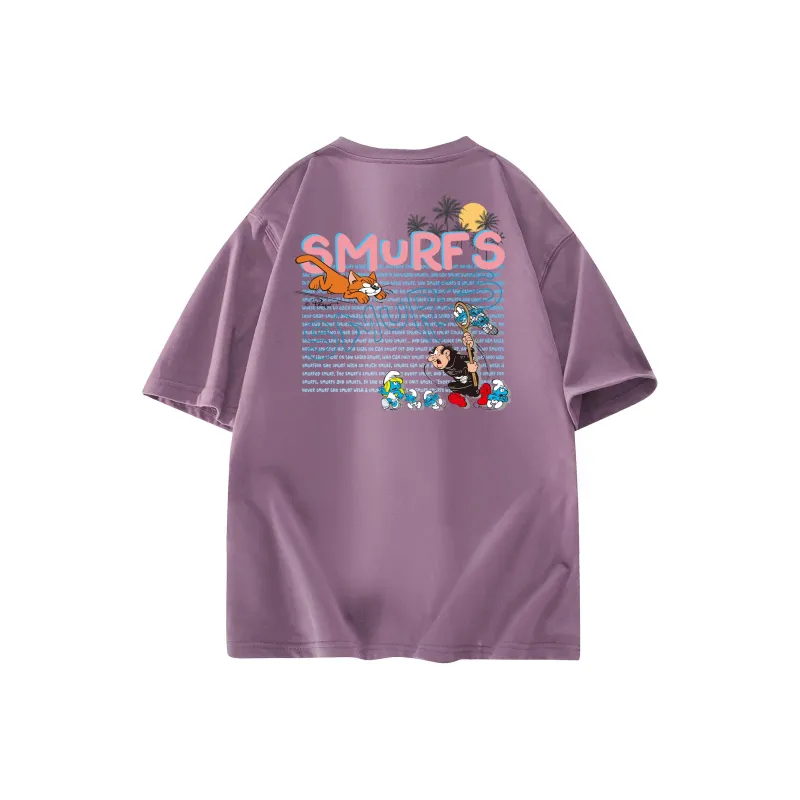 The Smurfs T Shirts Unisex-14