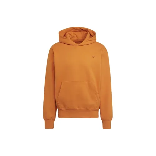 Adidas Originals Gender Neutral Sweatshirts Unisex Orange