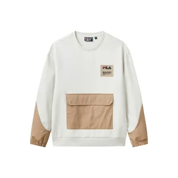 FILA Sweatshirts Men Gardenia Yellow