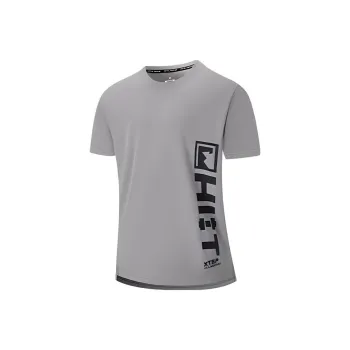 XTEP T Shirt Men's Mud Clay Gray