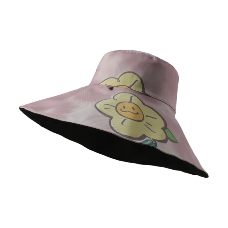 15 MINS Polyester Bucket Hats Women's-2