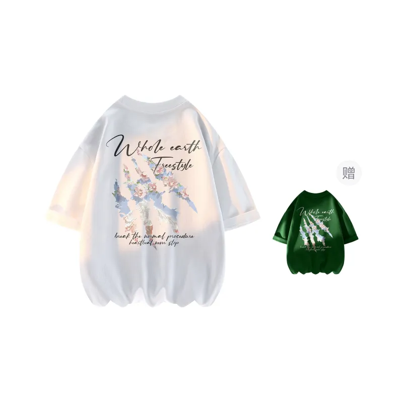 WHOLE EARTH T Shirt Summer Unisex-23